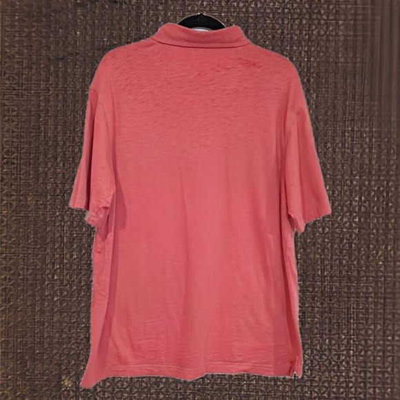 Cremieux Classics Men's Polo Shirt Large Red Heather 100% Cotton Great Condition - Picture 3 of 6